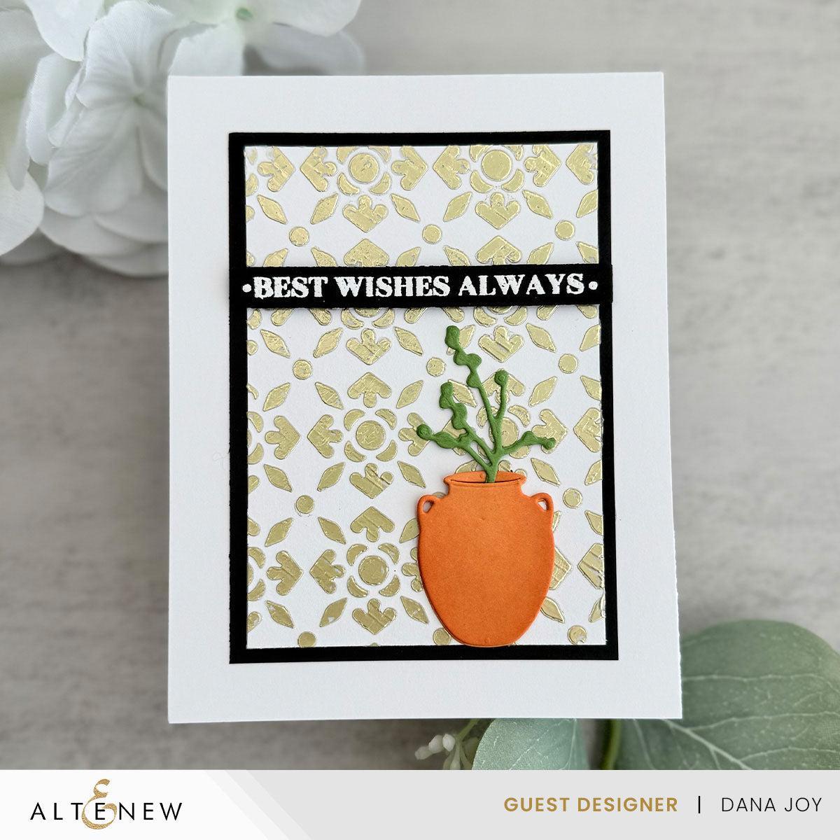 Altenew - Dies - Earthenware Vases-ScrapbookPal