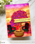 Altenew - Dies - Fireside Escape-ScrapbookPal