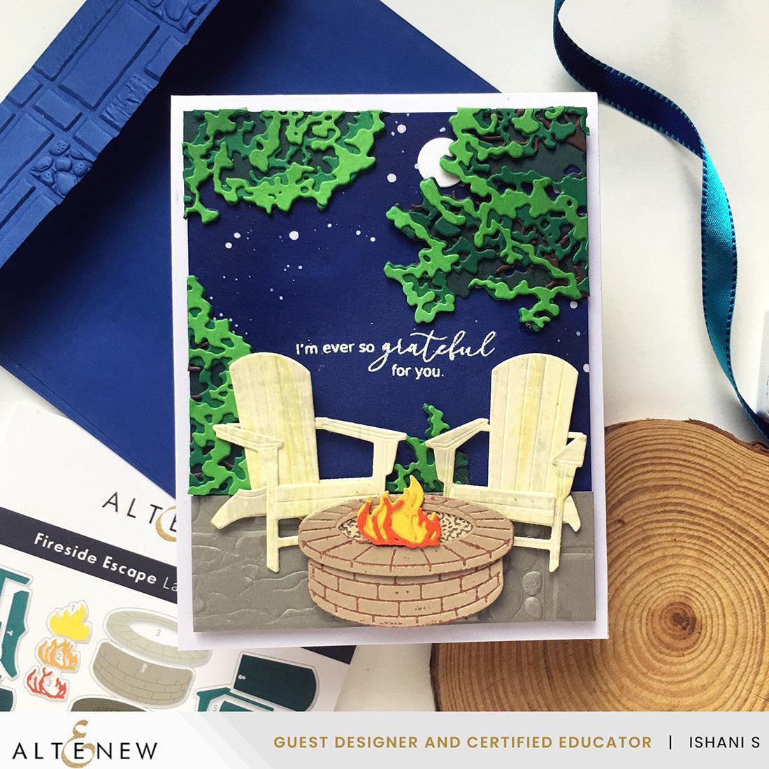 Altenew - Dies - Fireside Escape-ScrapbookPal