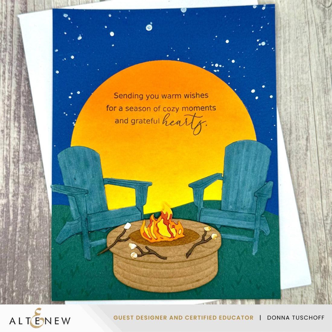 Altenew - Dies - Fireside Escape-ScrapbookPal