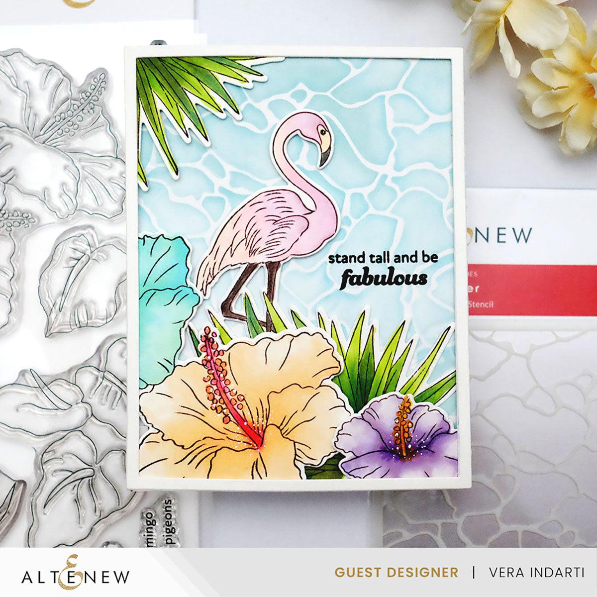 Altenew - Dies - Flowers and A Flamingo-ScrapbookPal