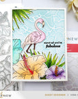 Altenew - Dies - Flowers and A Flamingo-ScrapbookPal