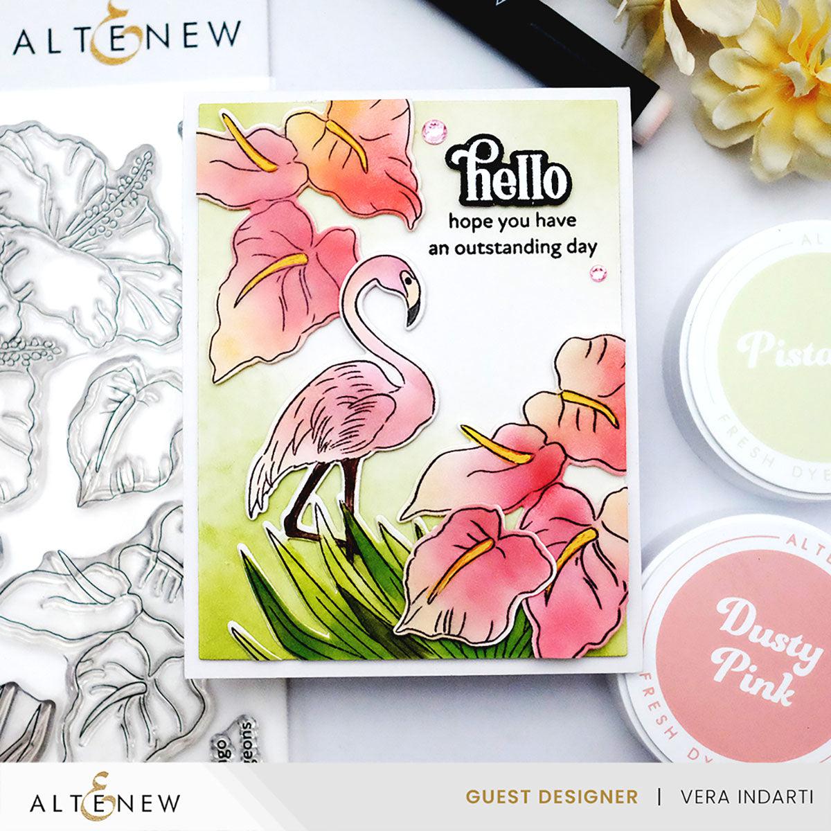 Altenew - Dies - Flowers and A Flamingo-ScrapbookPal