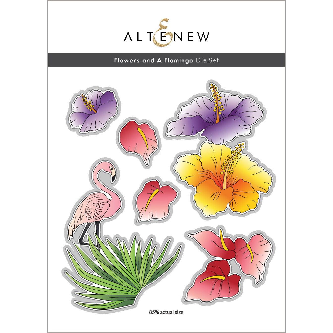 Altenew - Dies - Flowers and A Flamingo-ScrapbookPal