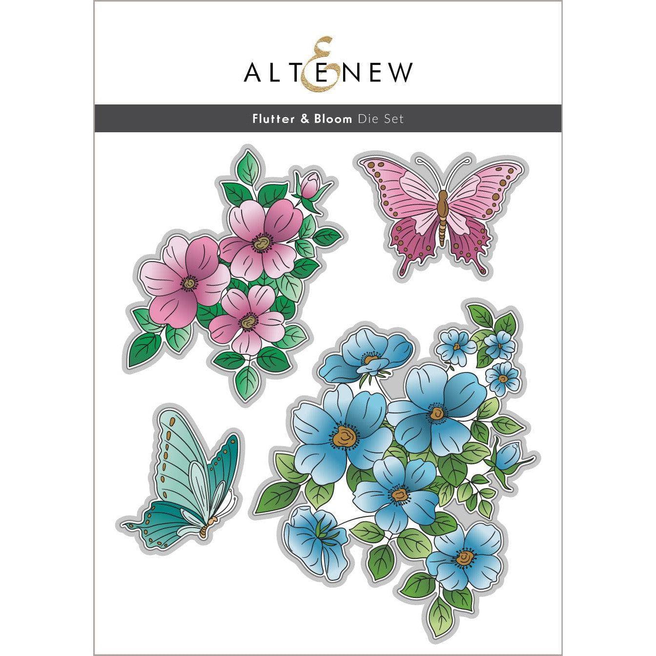 Altenew - Dies - Flutter &amp; Bloom-ScrapbookPal