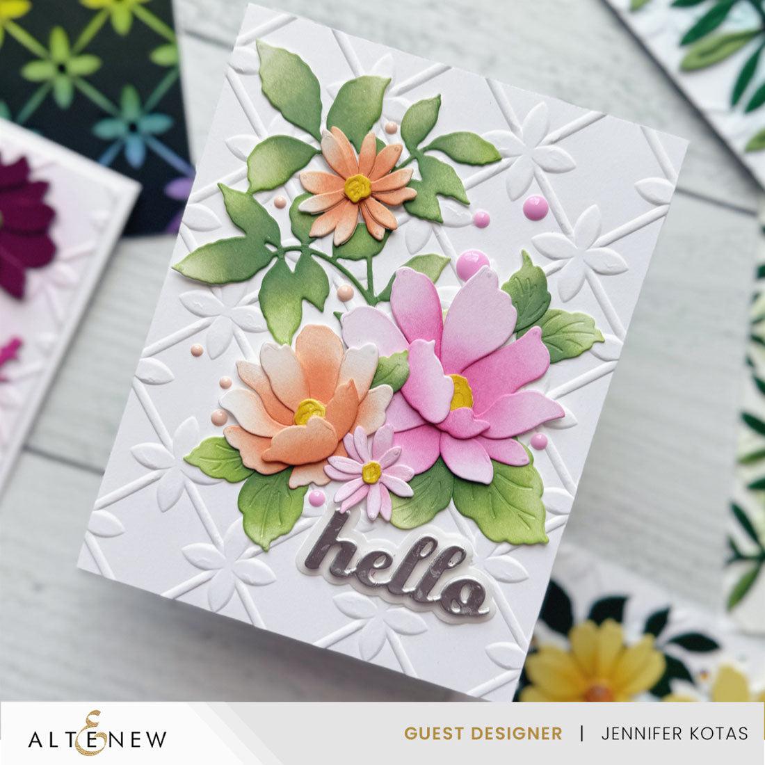 Altenew - Dies - Fresh Flowers-ScrapbookPal