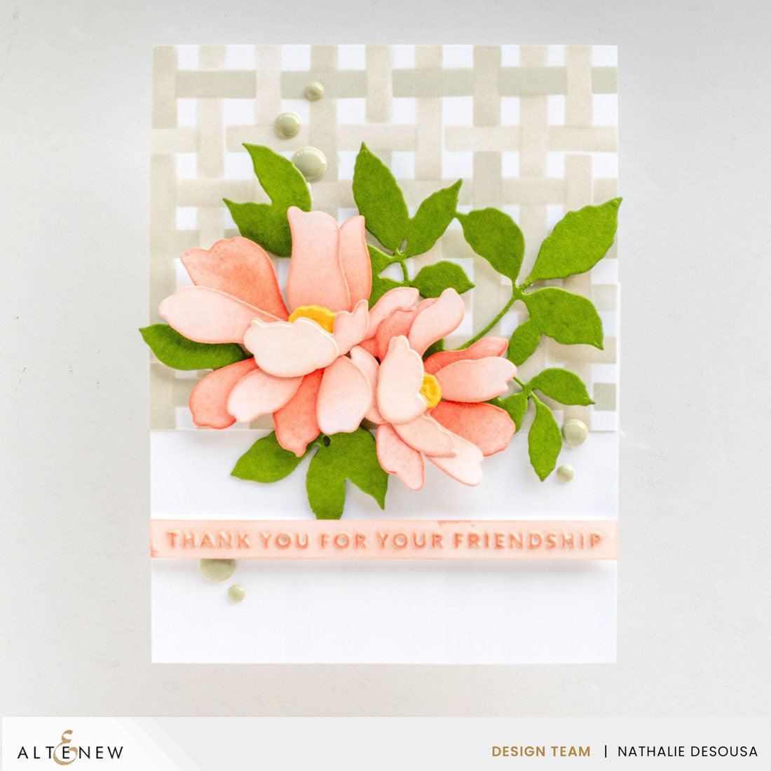 Altenew - Dies - Fresh Flowers-ScrapbookPal