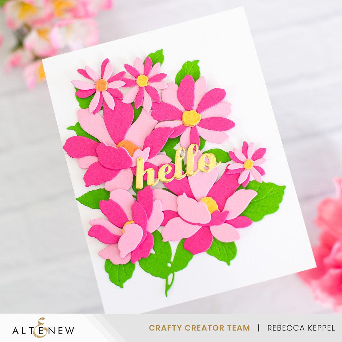 Altenew - Dies - Fresh Flowers-ScrapbookPal