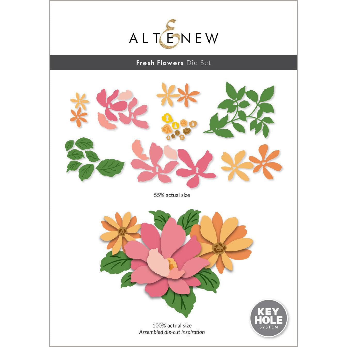 Altenew - Dies - Fresh Flowers-ScrapbookPal