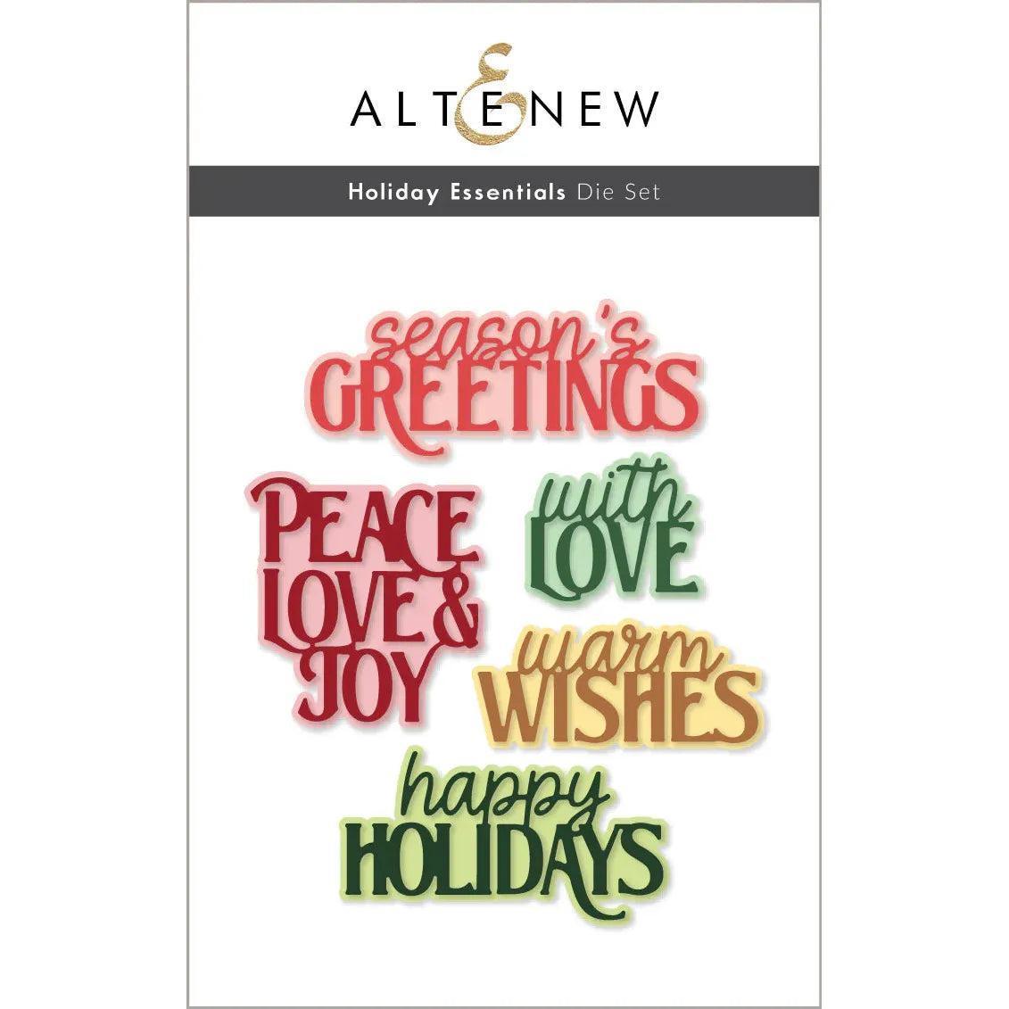 Altenew - Dies - Holiday Essentials-ScrapbookPal