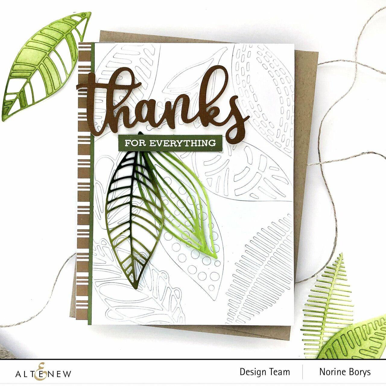 Altenew - Dies - Leaf Mix-ScrapbookPal