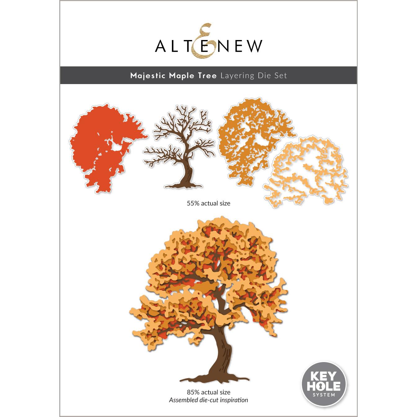 Altenew - Dies - Majestic Maple Tree Layering-ScrapbookPal
