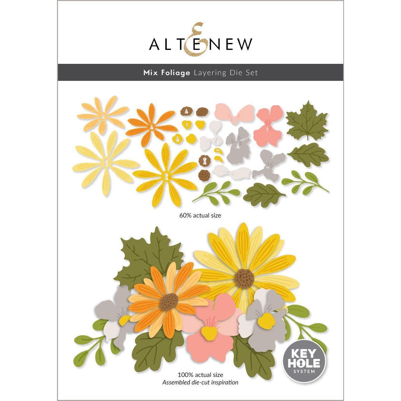 Altenew - Dies - Mix Foliage Layering-ScrapbookPal