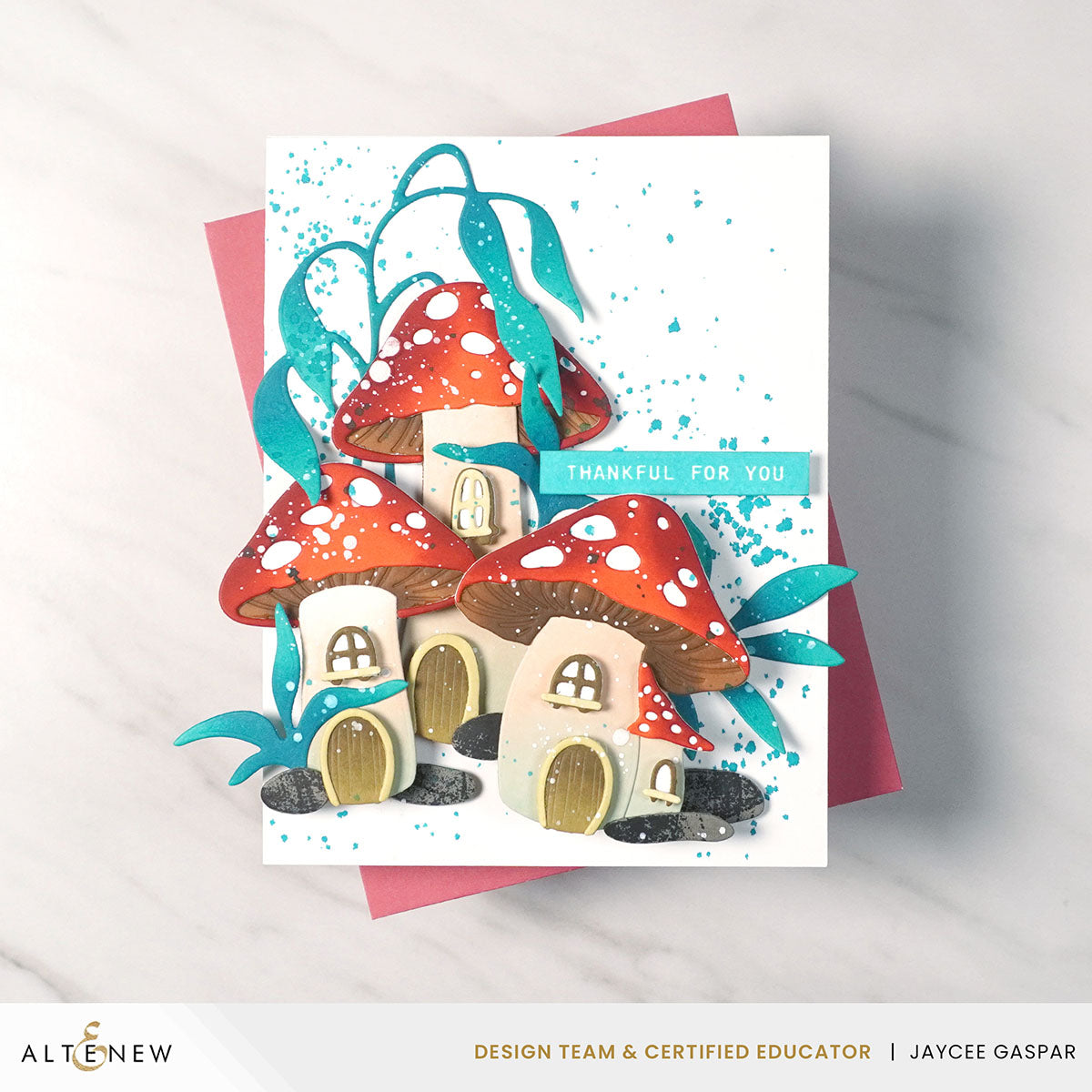 Altenew - Dies - Mushroom Cottage Layering-ScrapbookPal