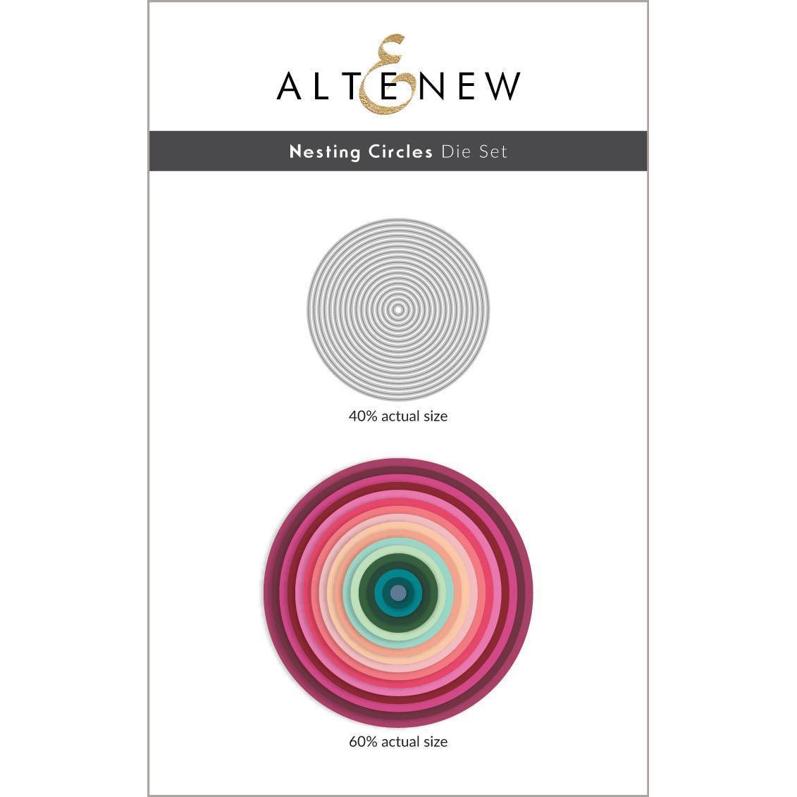 Altenew - Dies - Nesting Circles-ScrapbookPal