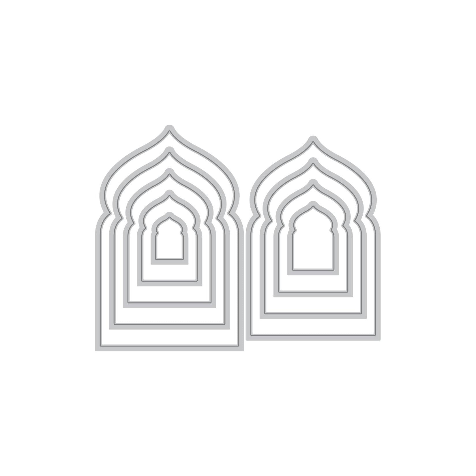 Altenew - Dies - Nesting Serene Archways-ScrapbookPal
