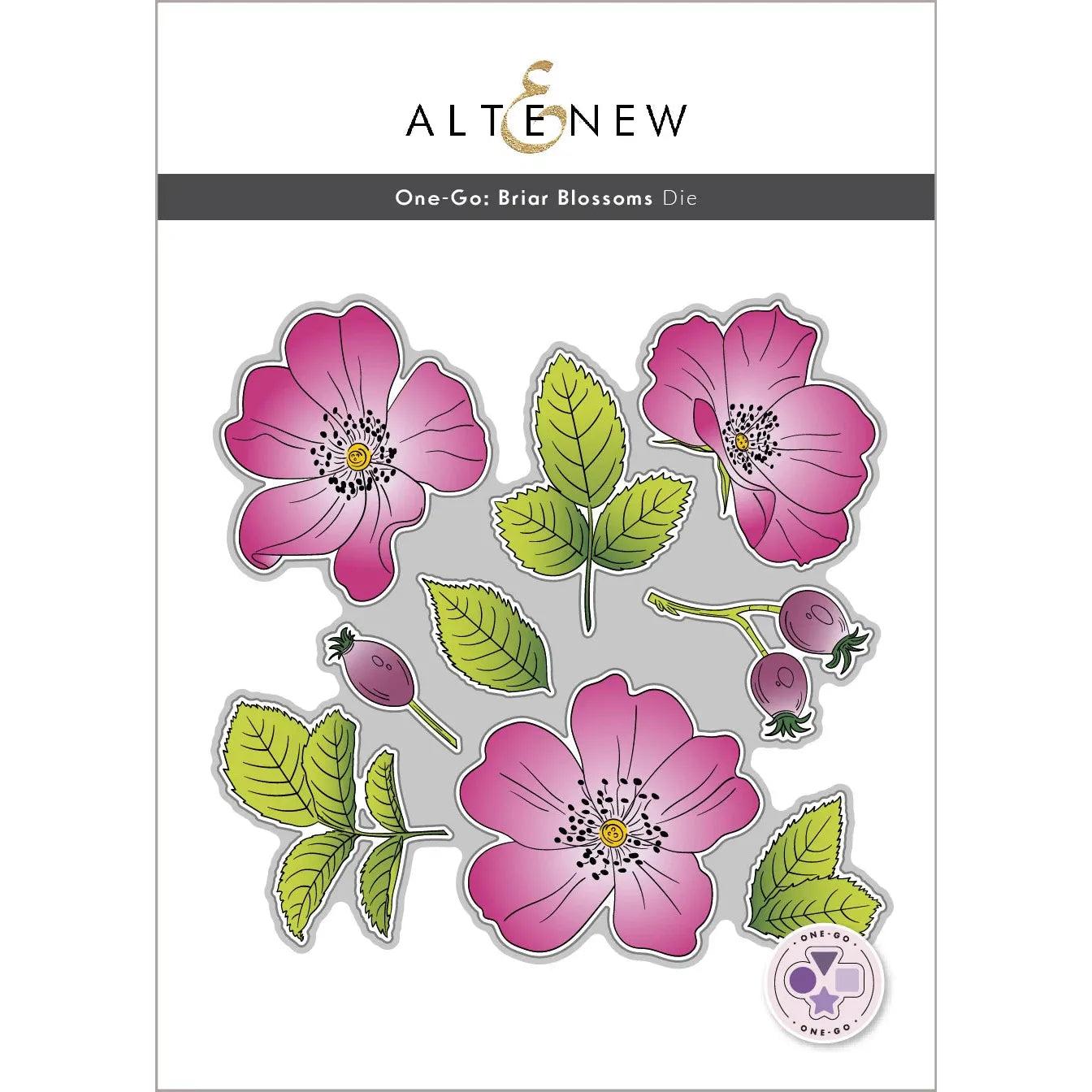 Altenew - Dies - One-Go: Briar Blossoms-ScrapbookPal