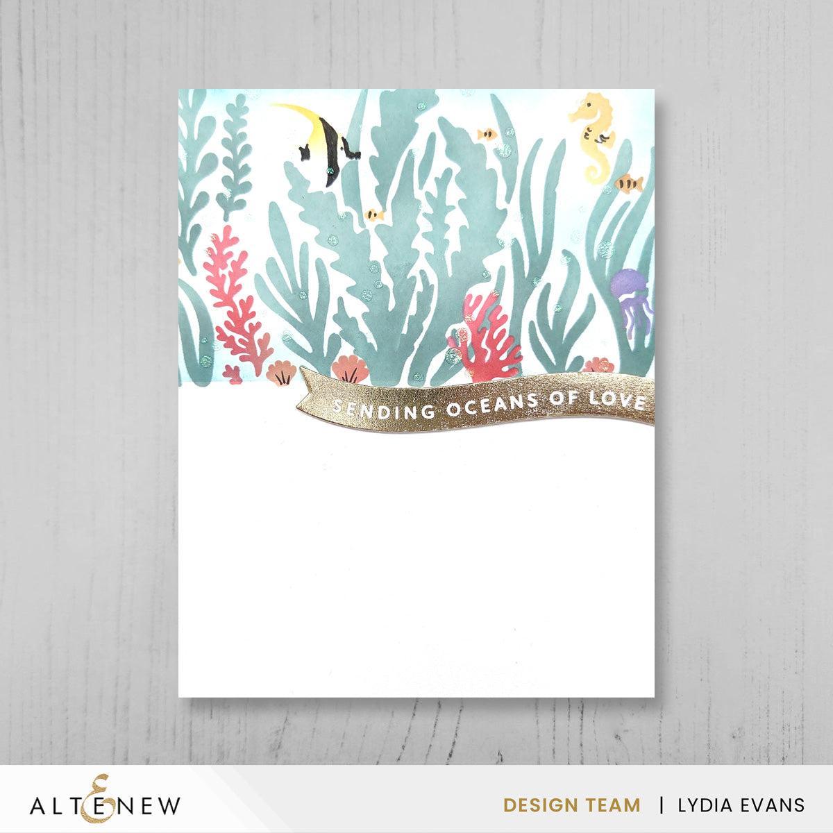 Altenew - Dies - One-Go: Solid Sentiment Banners-ScrapbookPal