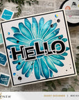 Altenew - Dies - Outlined Hello-ScrapbookPal