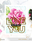 Altenew - Dies - Outlined Love You-ScrapbookPal