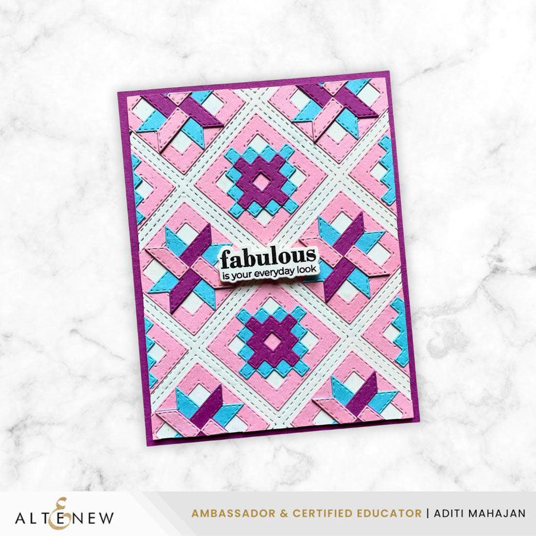 Altenew - Dies - Patchwork Pathways-ScrapbookPal
