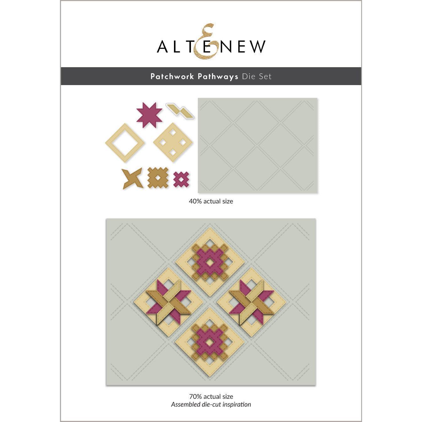 Altenew - Dies - Patchwork Pathways-ScrapbookPal