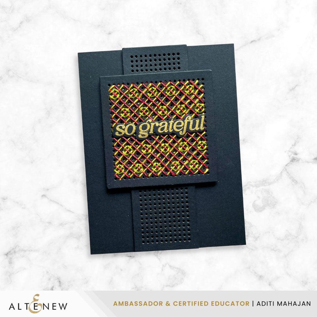 Altenew - Dies - Pegboard Panels-ScrapbookPal