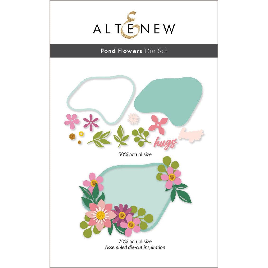 Altenew - Dies - Pond Flowers-ScrapbookPal