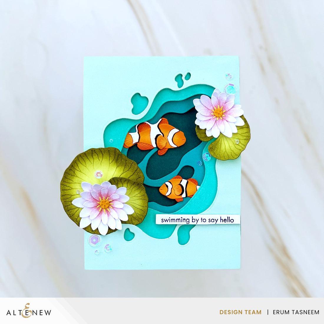 Altenew - Dies - Pond Lilies-ScrapbookPal