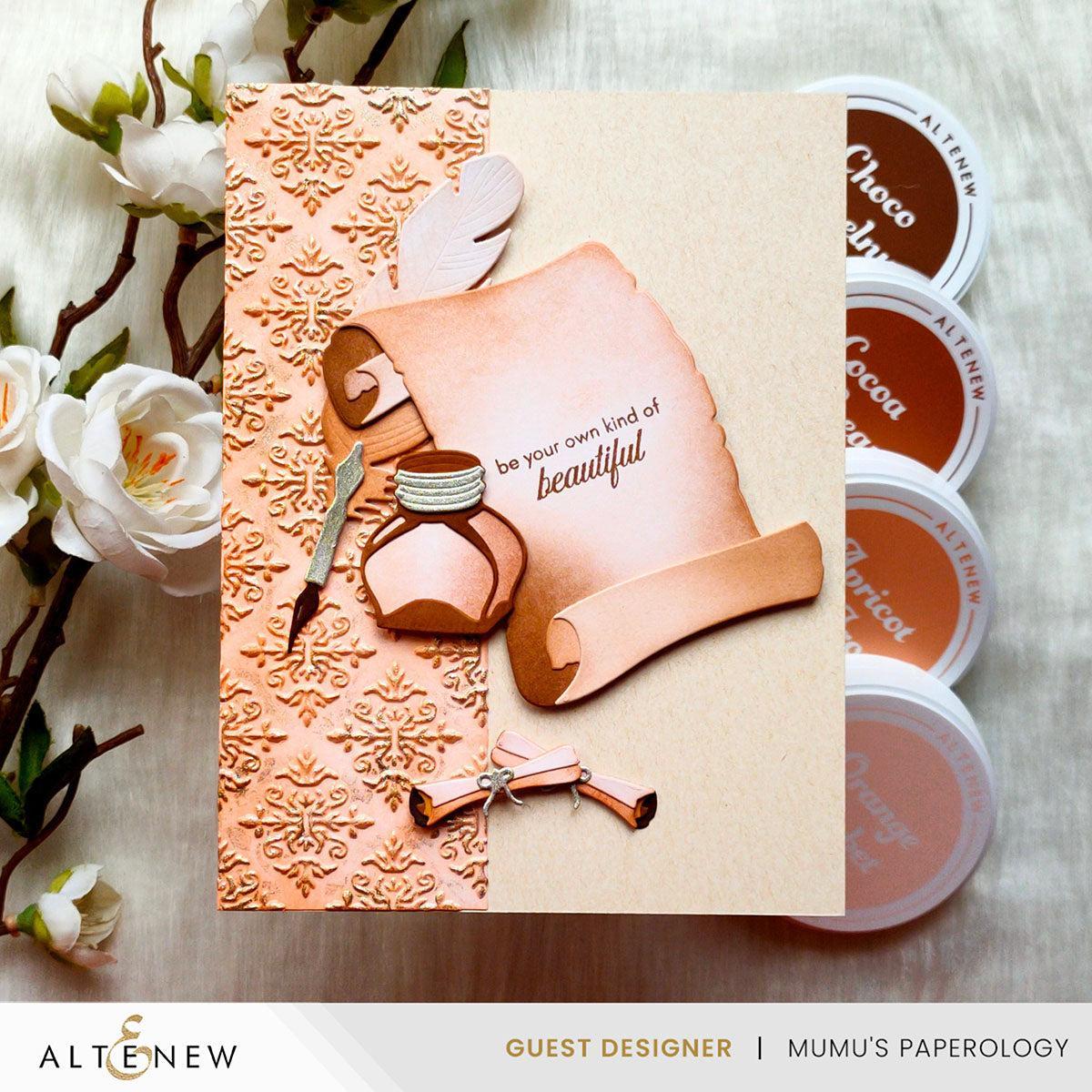 Altenew - Dies - Quill &amp; Inkwell Layering-ScrapbookPal
