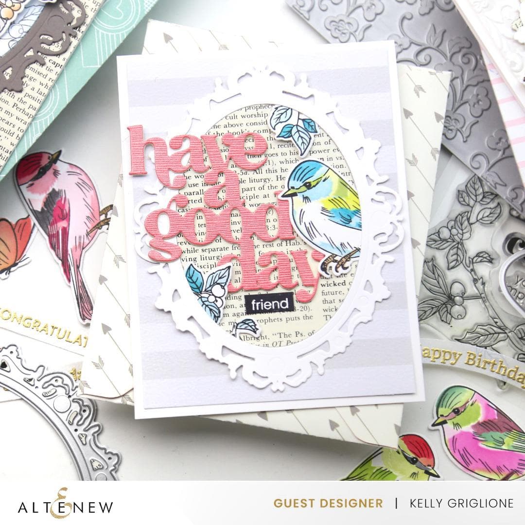 Altenew - Dies - Sparkled Frame-ScrapbookPal