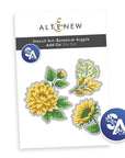 Altenew - Dies - Stencil Art: Botanical Argyle Add-on-ScrapbookPal