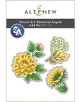 Altenew - Dies - Stencil Art: Botanical Argyle Add-on-ScrapbookPal