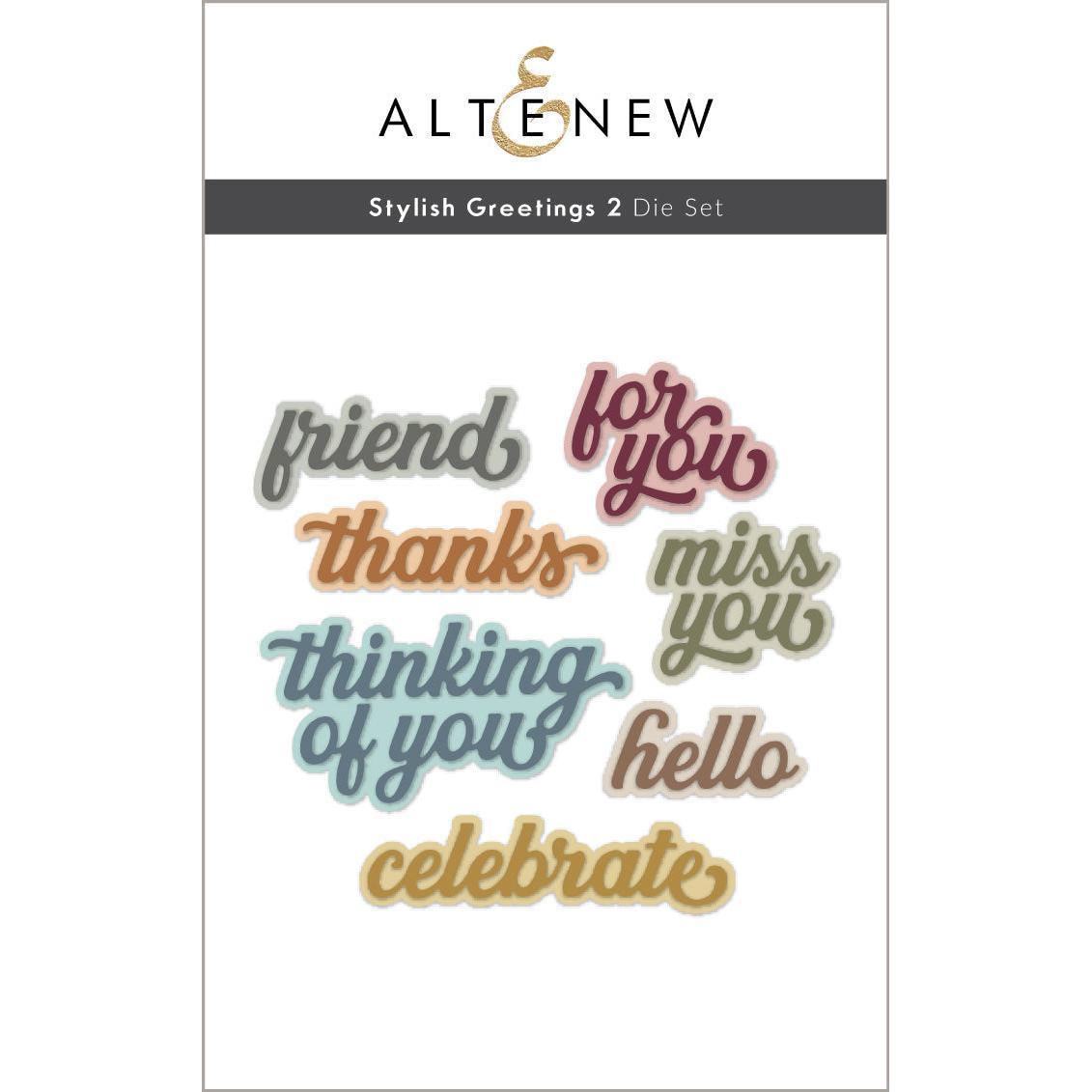 Altenew - Dies - Stylish Greetings 2-ScrapbookPal