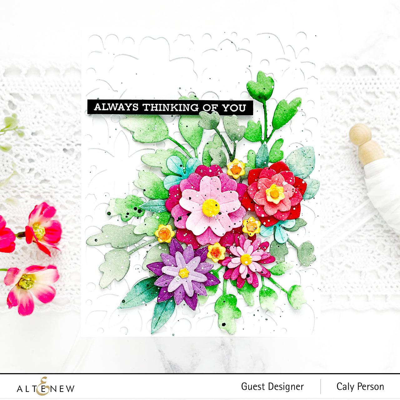 Altenew - Dies - Zero-Waste 3D Floral Cover-ScrapbookPal