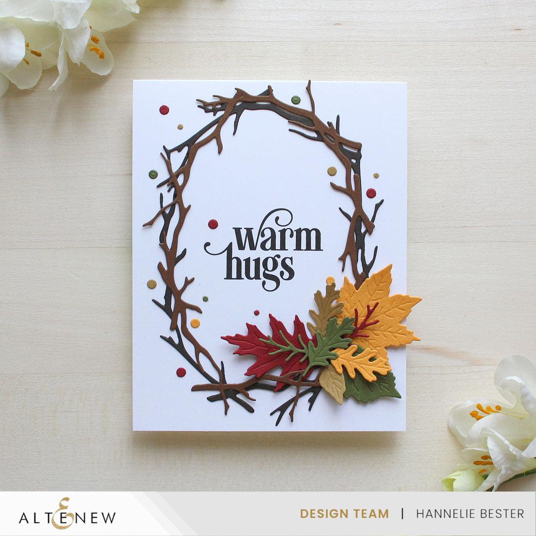 Altenew - Dies - Zero-Waste: Autumn Leaves-ScrapbookPal