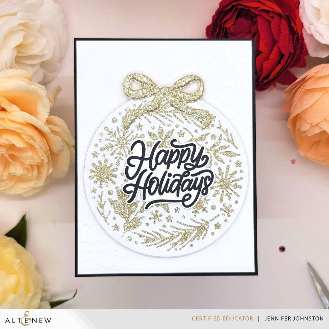 Altenew - Dies - Zero-Waste: Ornamental Winter Pattern-ScrapbookPal