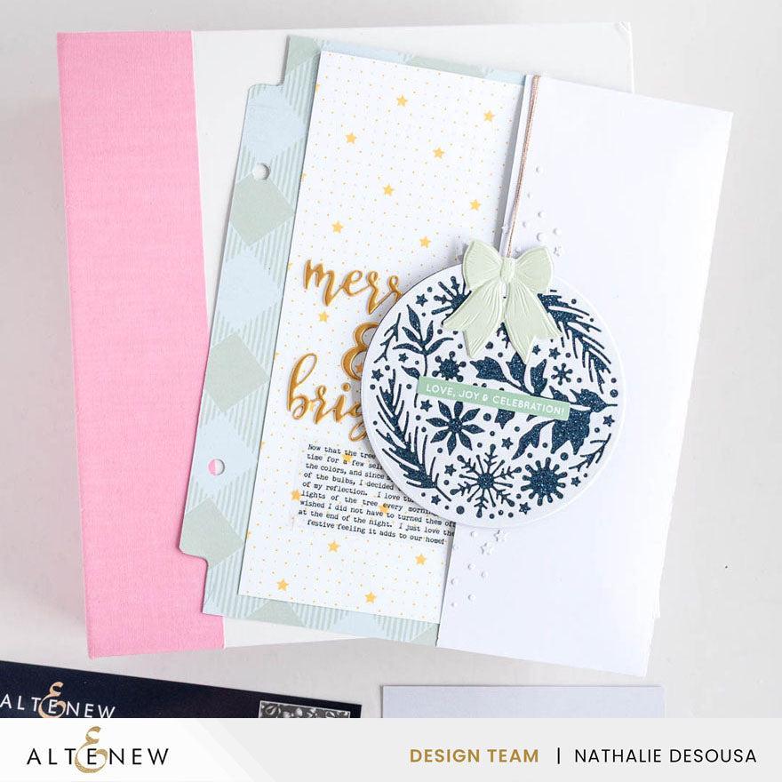 Altenew - Dies - Zero-Waste: Ornamental Winter Pattern-ScrapbookPal