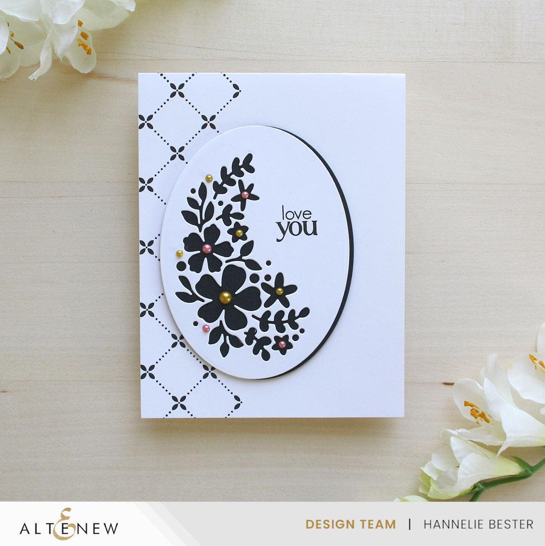 Altenew - Dies - Zero-Waste: Oval Serenity-ScrapbookPal