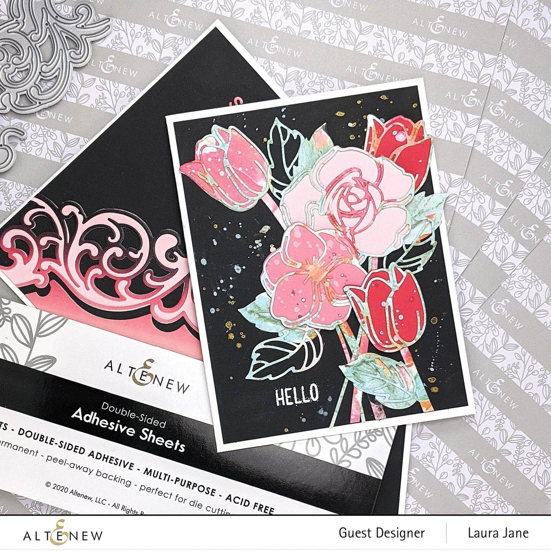 Altenew - Double-Sided Adhesive Sheets - 8.25" x 11.75"-ScrapbookPal