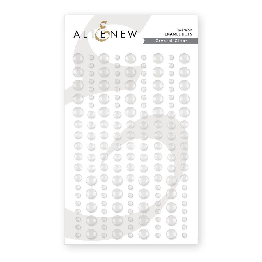 Altenew - Enamel Dots - Crystal Clear-ScrapbookPal