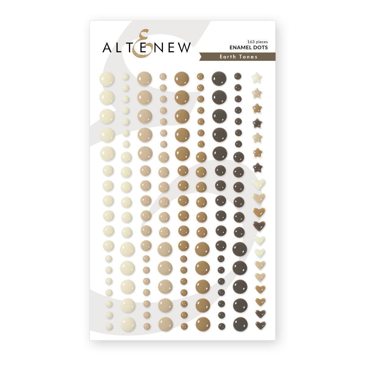 Altenew - Enamel Dots - Earth Tones-ScrapbookPal
