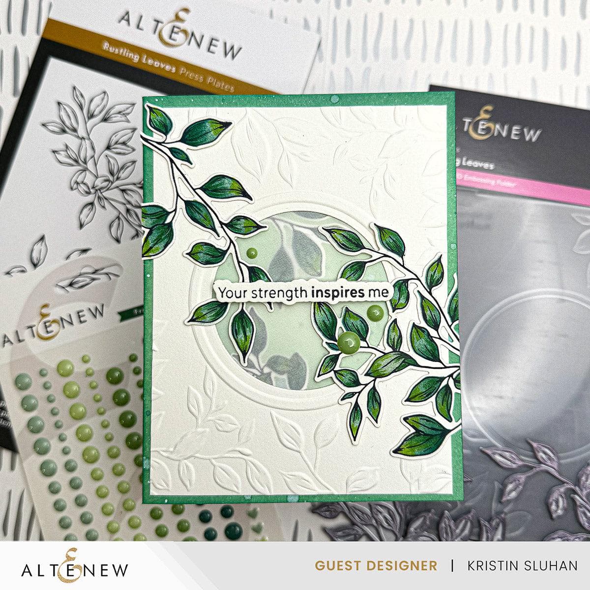 Altenew - Enamel Dots - Frosted Foliage-ScrapbookPal