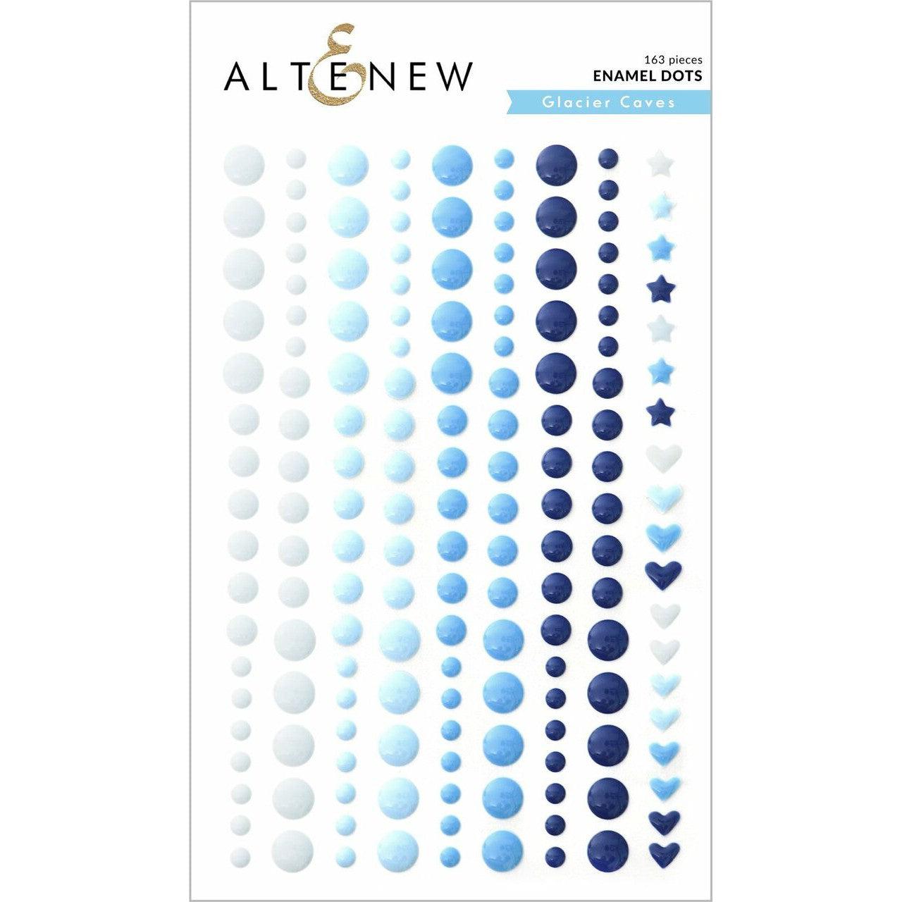 Altenew - Enamel Dots - Glacier Caves-ScrapbookPal