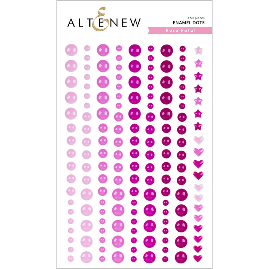 Altenew - Enamel Dots - Rose Petal-ScrapbookPal