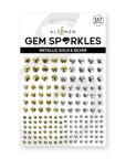 Altenew - Gem Sparkles - Metallic Gold & Silver-ScrapbookPal