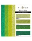 Altenew - Glitter Cardstock Set - Forest Canopy-ScrapbookPal