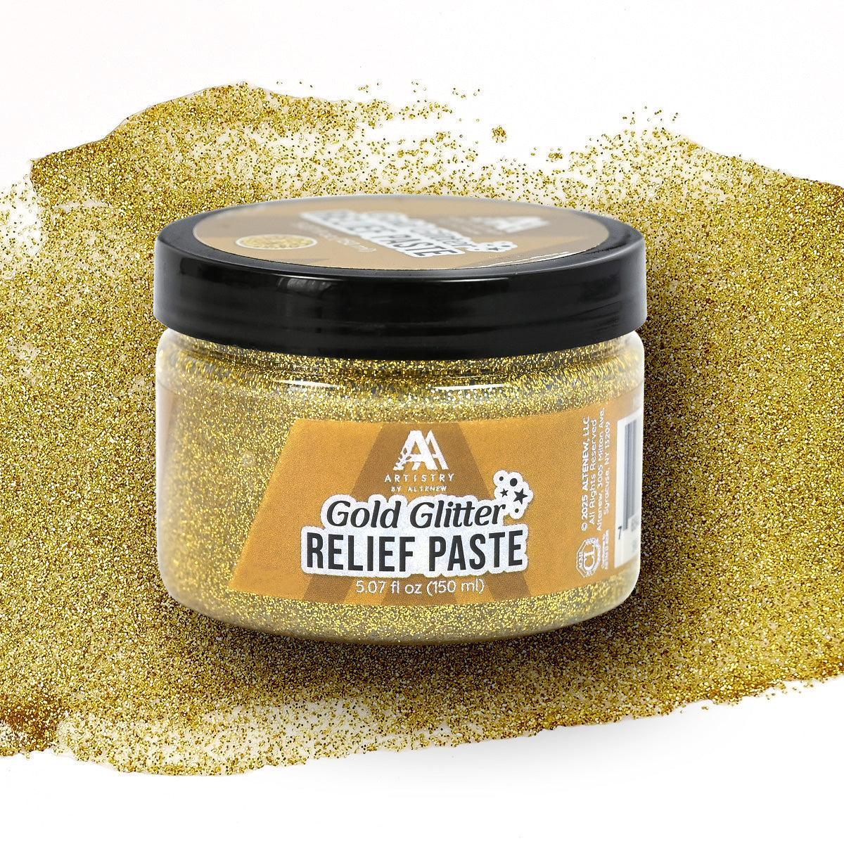 Altenew - Glitter Relief Paste - Gold-ScrapbookPal