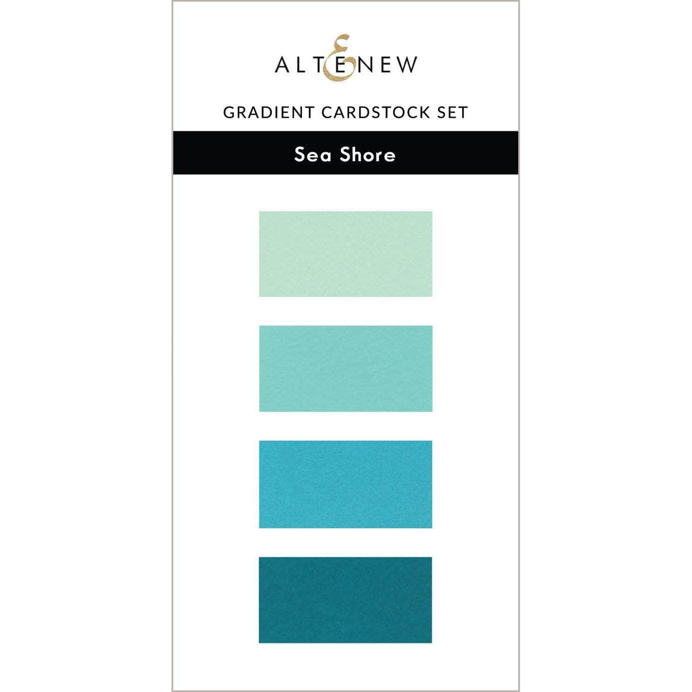 Altenew - Gradient Cardstock Set - Sea Shore-ScrapbookPal