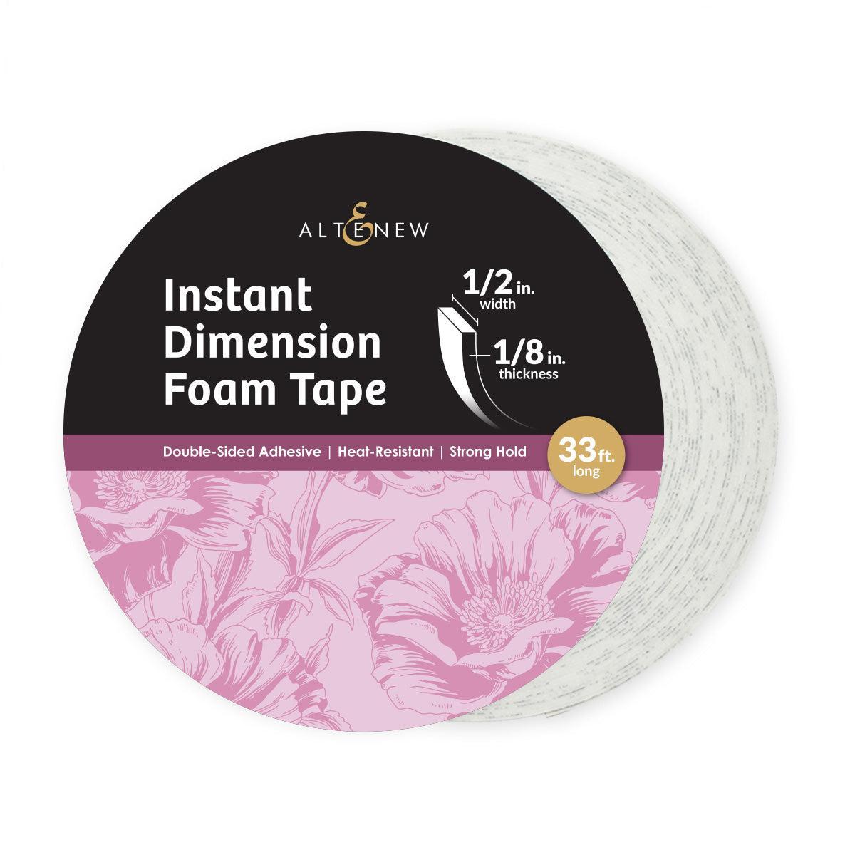 Altenew - Instant Dimension Foam Tape - 1/8&quot; x 1/2&quot; x 10m-ScrapbookPal